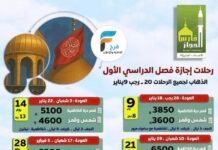 3500 ريال تبدأ رحلات وكالة فارس الحجاز إجازة منتصف العام / العراق